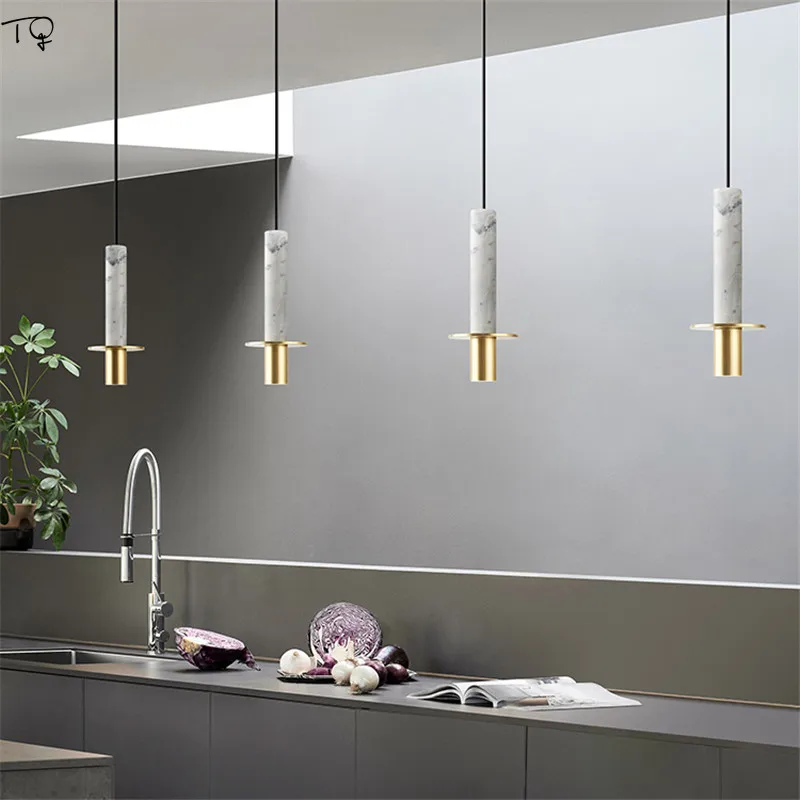 STOCKHOLM скандинавские Ins Lustre marble Terrazzo Золотой подвесной светильник s Led светильник, Светильники для спальни, ресторана, бара, прикроватная лампа, дизайн