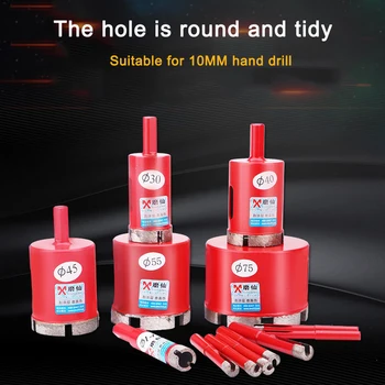 

6-100MM M14 Diamond Drill Core Bits Arble Opener Hole Saw Tools For Tile Marble Granite Brick Ceramic Concrete Drilling