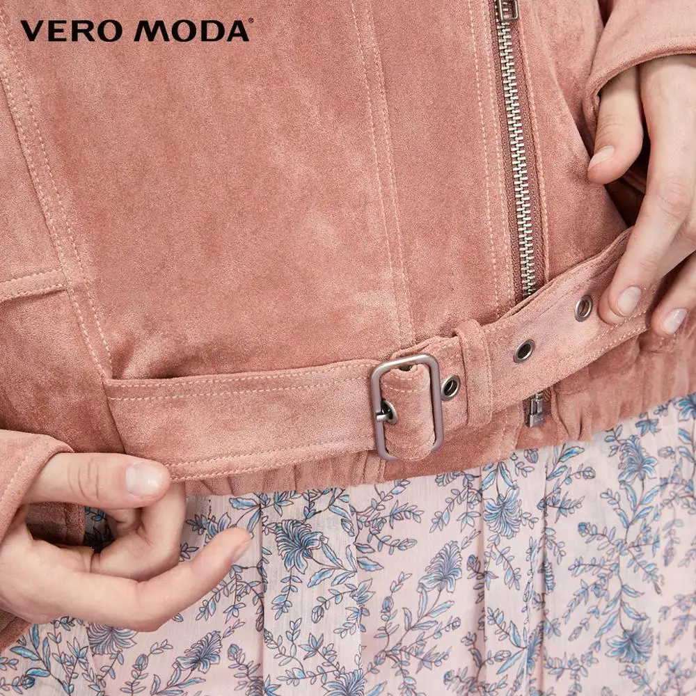 Vero Moda женский стиль Ins уличная мотоциклетная короткая куртка прямого кроя | 319317514