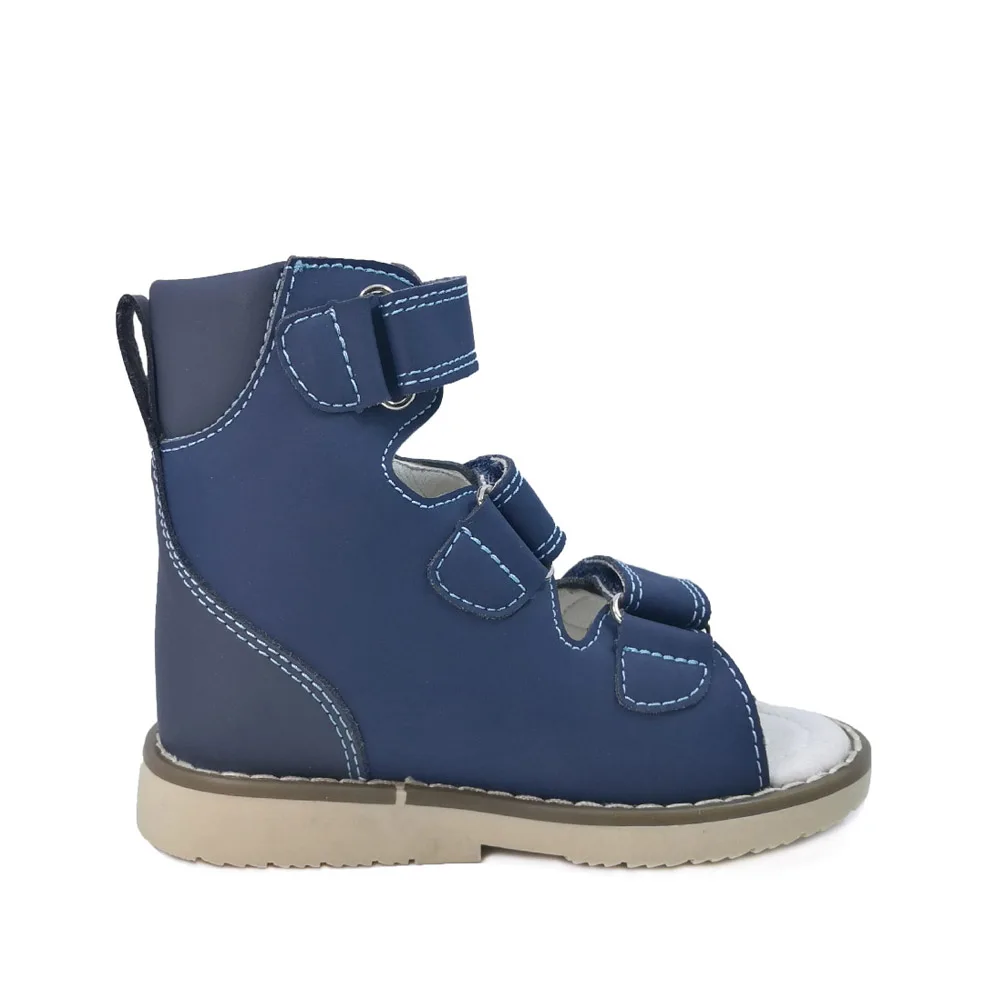 Little Kids Corrective Arch Support Orthopedic Genuine Leather Sandals Lovely Summer Open-toe Party Shoes