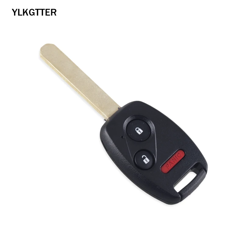 YLKGTTER 2+ 1 пуговицы 313,8/315/433 Мгц дистанционный ключ для автомобиля для Honda Pilot 2005-2008 с CWTWB1U545 транспондер ID46/ID48 чип-ключ для автомобиля