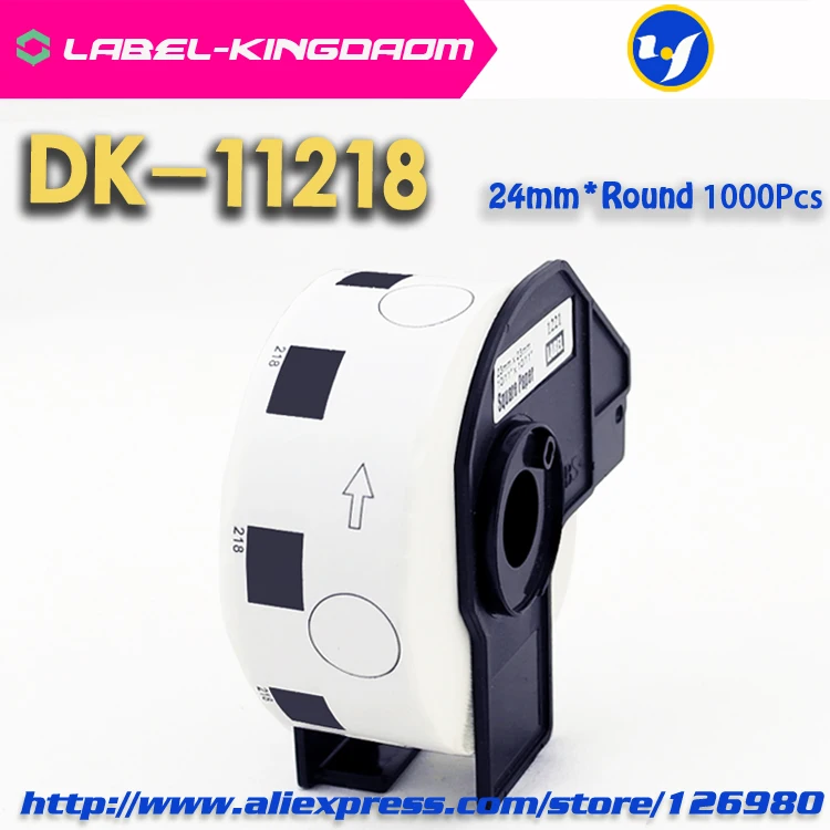 DK-11218 1 рулон брата совместимый для Brother этикетка DK-11201 DK-11202 DK-11204 DK-11208 DK-11209 DK-22205 DK-22210 DK-22225 DK-22243 - Цвет: DK-11218
