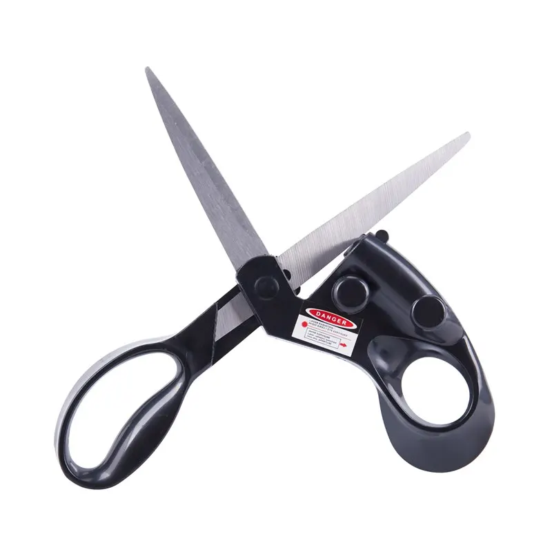 

Sewing Laser Scissors Cuts Straight Fast Laser Guided Scissors(black)