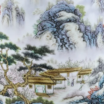 

Jingdezhen porcelain vase three piece set Chinese living room TV cabinet ornament flower arrangement home decoration