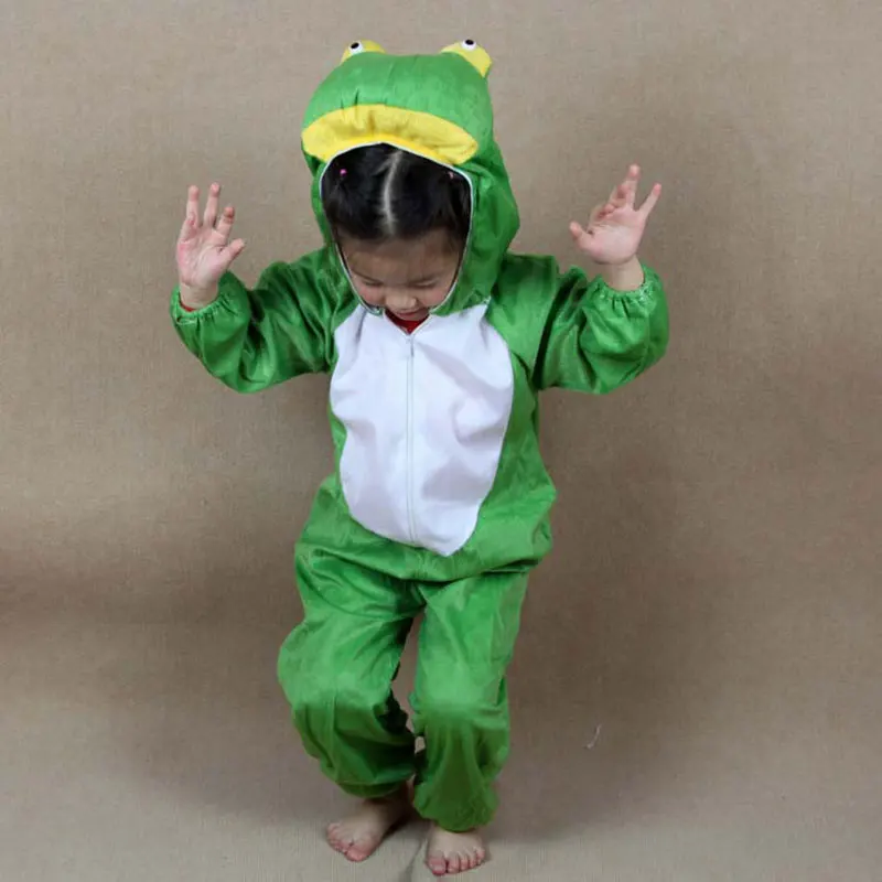 Umorden Kids Cartoon Animal Frog Costume Performance Clothes Children's Day Halloween Costumes Jumpsuits for Child Boy Girls Umorden Kids Cartoon Animal Frog Costume Performance Clothes Children's Day Halloween Costumes Jumpsuits for Child Boy Girls