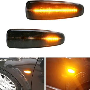 

For Mitsubishi Lancer Evo X Mirag Sequential Set LED Front Side Marker Lights 2PCS High Quality