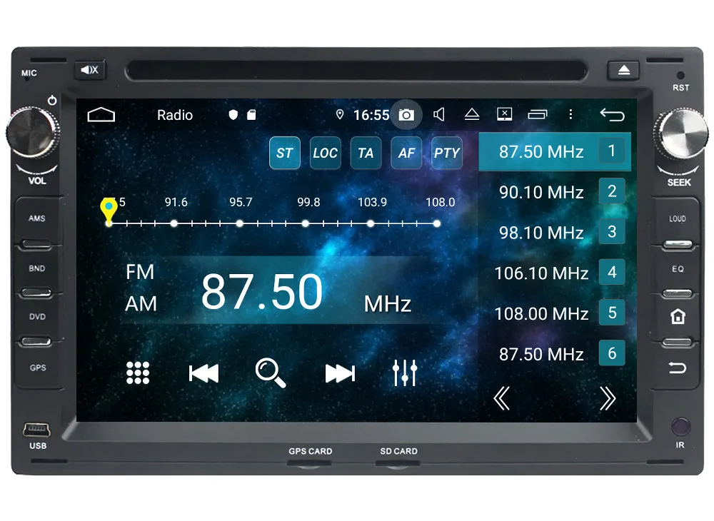 Klyde 4G Android 9 Восьмиядерный 4 Гб+ 64 Гб DSP BT автомобильный DVD мультимедийный плеер радио для Ford Galaxy/peugeot 307/Seat Ibiza Leon Toledo
