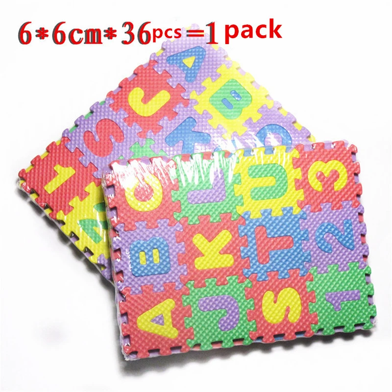 XQxiqi689sy Kids Puzzle Play Mats Russian Alphabet Carpet Baby Education Toy Preschool Learning Mat Rug 3Pcs Random Color