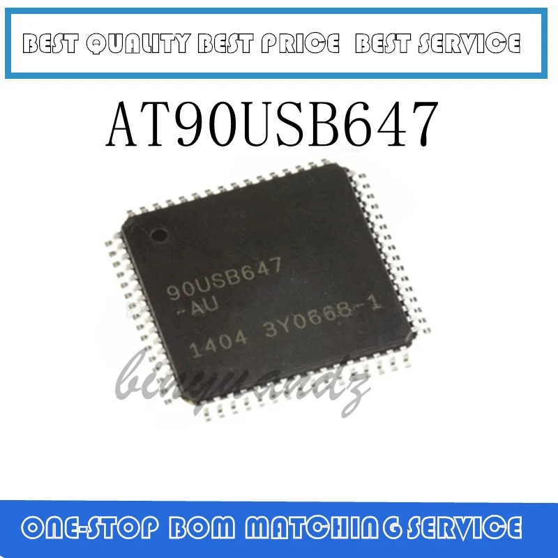 2 шт. AT90USB647 AT90USB647-AU QFP64