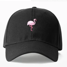 WZCX, розовая Регулируемая Кепка с вышитым фламинго, унисекс, простая повседневная новая Корейская версия, модная кепка в стиле хип-хоп