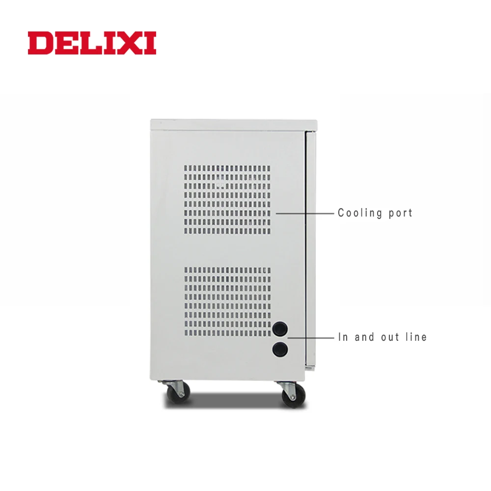 DELIXI voltage stabilizer20KW ac 220V household refrigerator Pressure regulator high precision purification Stabilized Voltage