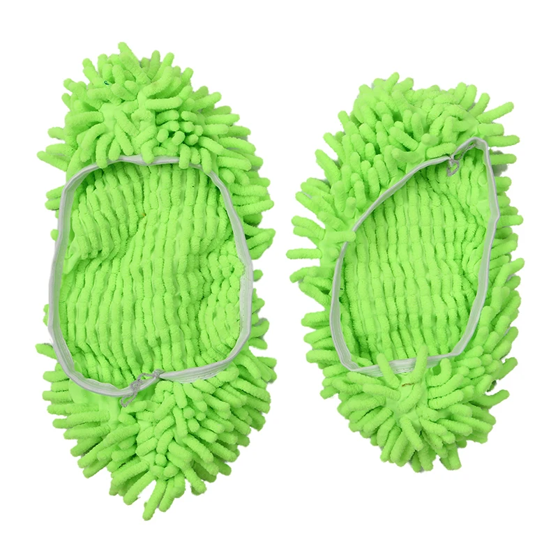 Dust Mop Slippers Shoes Floor Cleaner Clean Easy Bathroom Office Kitchen | Дом и сад