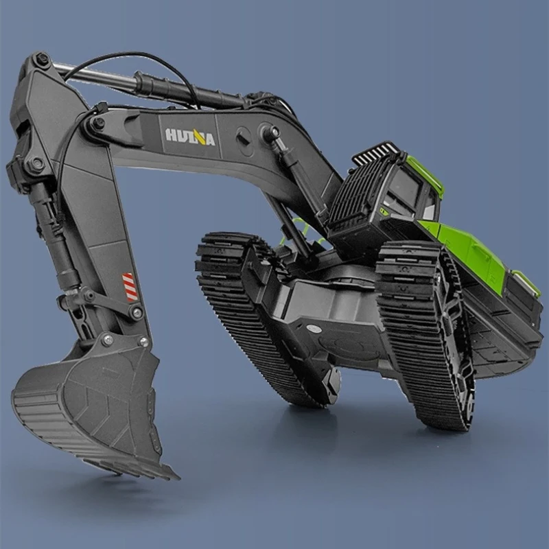 22-CH Full Metal Simulation RC Excavator 1:16 360 Degree Roatation Platform Screw Power 50 Mins Flight Time RC Truck Model Toy 5