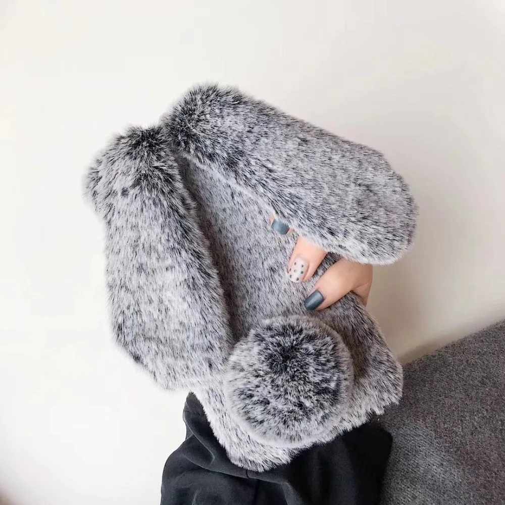Cases For Samsung Note 9 Note 8 Cover Luxury Fluffy  (2)
