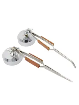 

Curved Tip Straight Tip Tweezers Cross Selflock With Universal Adjuster Tools