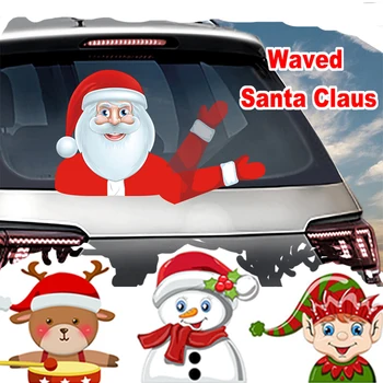 

Welcome Car Home Christmas Party Decorations Supplies sticker For Audi A3 A6 C5 C6 VW Polo Toyota Corolla Renault Dacia Wiper