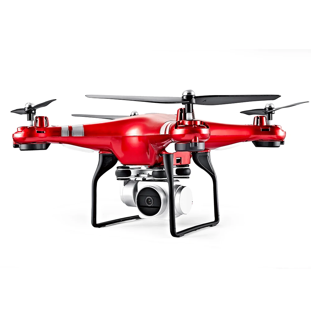 1080P удерживайте Безголовый режим WiFi FPV Live RC Дрон игрушки с светодиодный светильник возврат одной кнопкой портативный HD камера вертолет Квадрокоптер