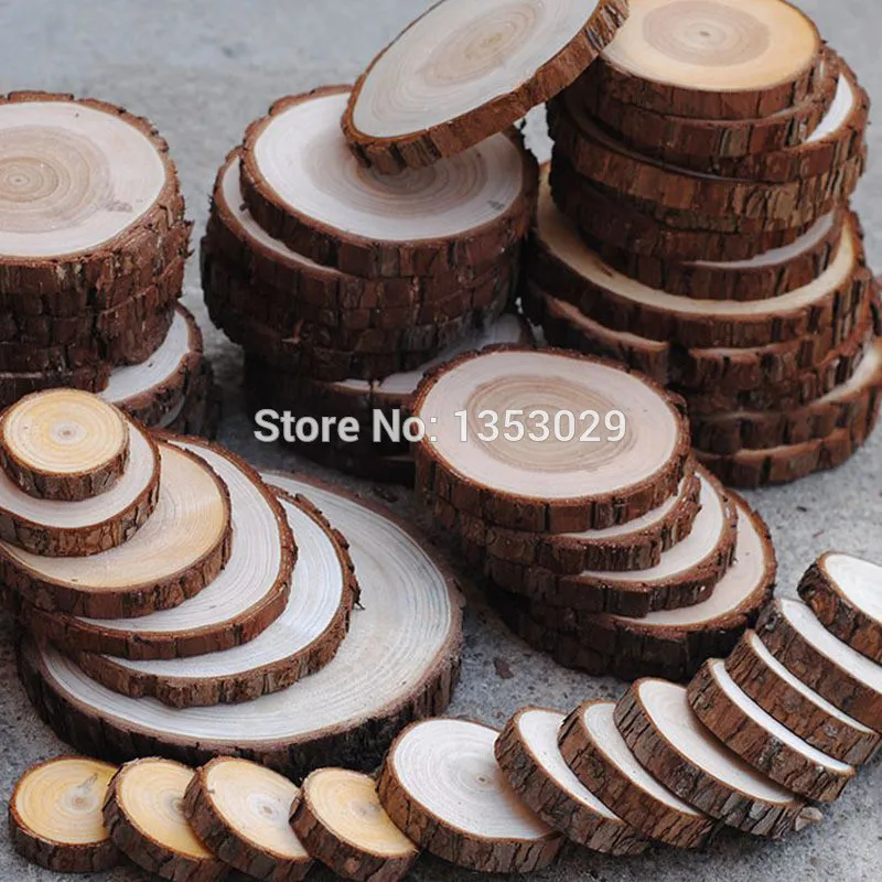 10pcs/lot DIY Handcraft Wooden Slices DIY Wood Crafts Log Sheet Vintage Wedding Decorations Marriage Rustic Decor 10pcs/lot DIY Handcraft Wooden Slices DIY Wood Crafts Log Sheet Vintage Wedding Decorations Marriage Rustic Decor