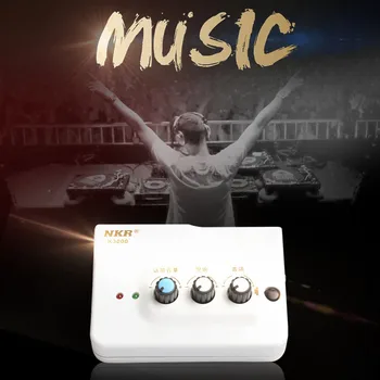 

Mini Stage Audio Professional Sound Card External Dual Microphone Led Home Echo Live Broadcast Mobile Phone Video Recording USB