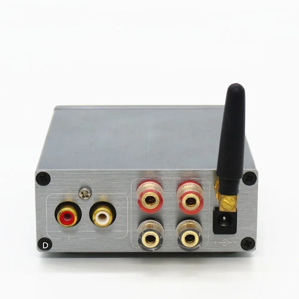 Bt40 TPA3116 2 chann 100 Вт Bluetooth 4,0 Цифровой стерео усилитель с высокой регулировкой басов настольные мини-усилители