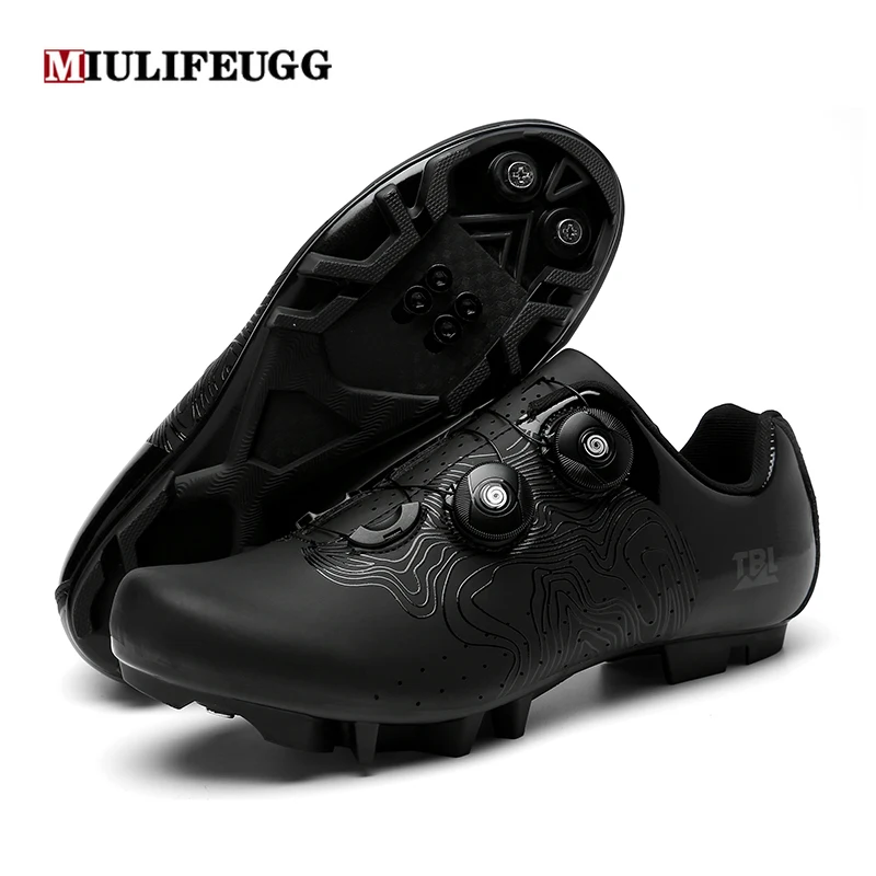 Mtb-Sneakers Mountain-Bike-Shoes Cleat Bicycle Road Spd-Speed Dirt-Racing Flat Winter