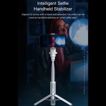 

Portable Single Axis Handheld PTZ Stabilizer for iPhone Hua-wei Xiao-mi Cellphones Sports Camera