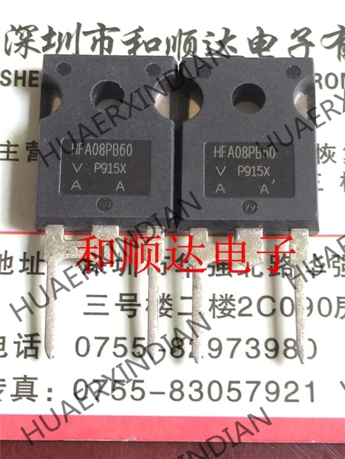 20 шт./лот HFA08PB60 TO-247