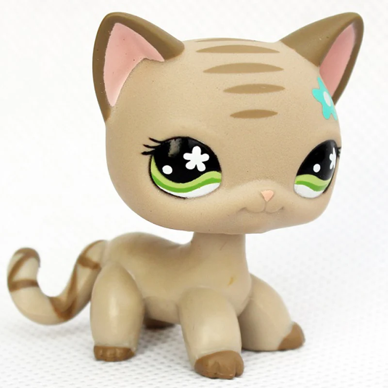 pet shop lps toys литл пет шоп игрушки лпс стоячки стоят маленьких короткошерстая кошка собака колли кокер-спаниель такса дог подарок игрушки для детей - Цвет: 483