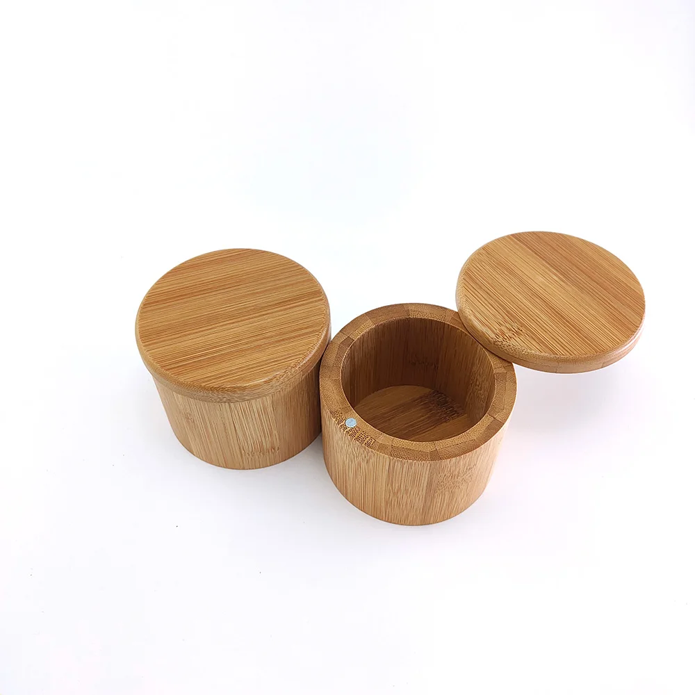 Innovative Bamboo Seasoning Jar Bottle Salt Can Spice Shaker With Lid Kitchen Accessories | Дом и сад
