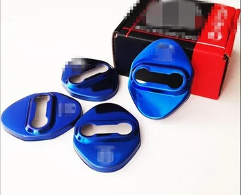 

4pcs Car Styling Stainless Sticker Case Door Lock Buckle Protective Cover for Honda CRV Odyssey Civic Spirior Accord