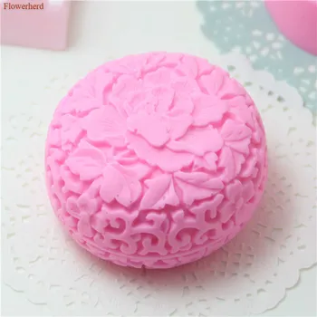

3D Flower Soap Mold Silicone Molds for Soap Handmade Soap Silicone Molds Fondant Cake Mold DIY Chocolate Biscuit Mold