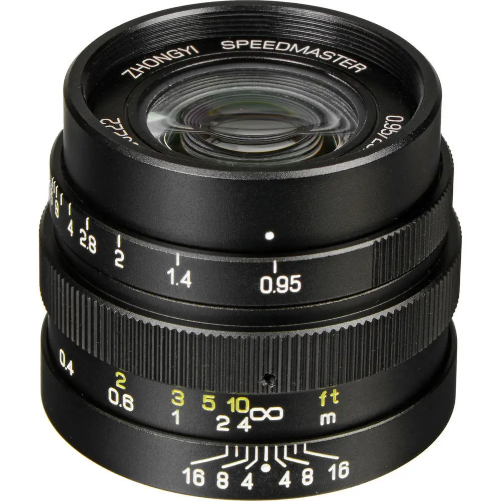Mitakon Zhongyi Speedmaster 25 мм f/0 95 для M4/3 Micro четыре третьих M43 MFT камера GH4 OM D EM1 BMPCC|Объективы
