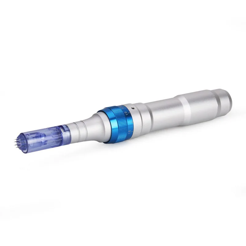 US PIUG Ultima Derma Pen A6 Permanente Беспроводная и Проводная Электрическая Микро самонаборный штамп терапия микро игла система микрокровотечения - Цвет: US PIUG