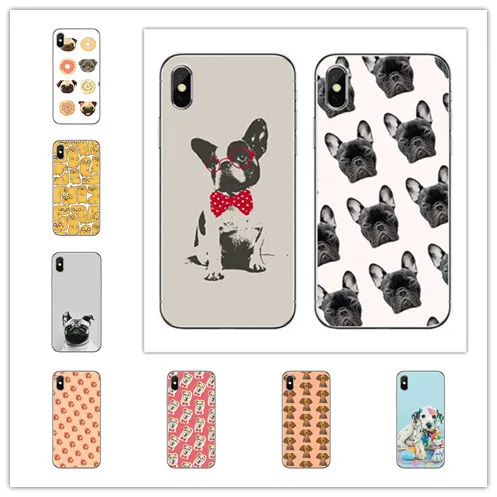 TPU Phone Case Cover Shell for iPhone 8 7 6 6S Plus X XS MAX 5 5S SE XR 10 Fundas Capa Pet dog | Мобильные телефоны и