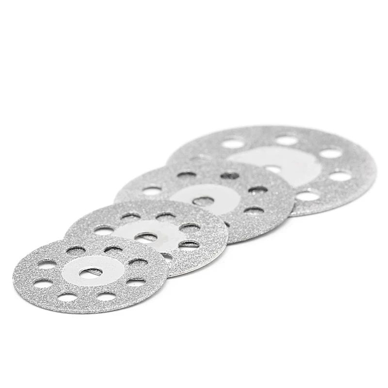 5Pcs/set 20/22/25/30 Dremel Accessories Diamond Grinding Wheel Saw Circular Cutting Disc