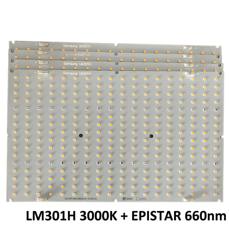 LM301H 3000K с epistar нм Самсунг Квантовая доска diy светодиодный светильник для выращивания