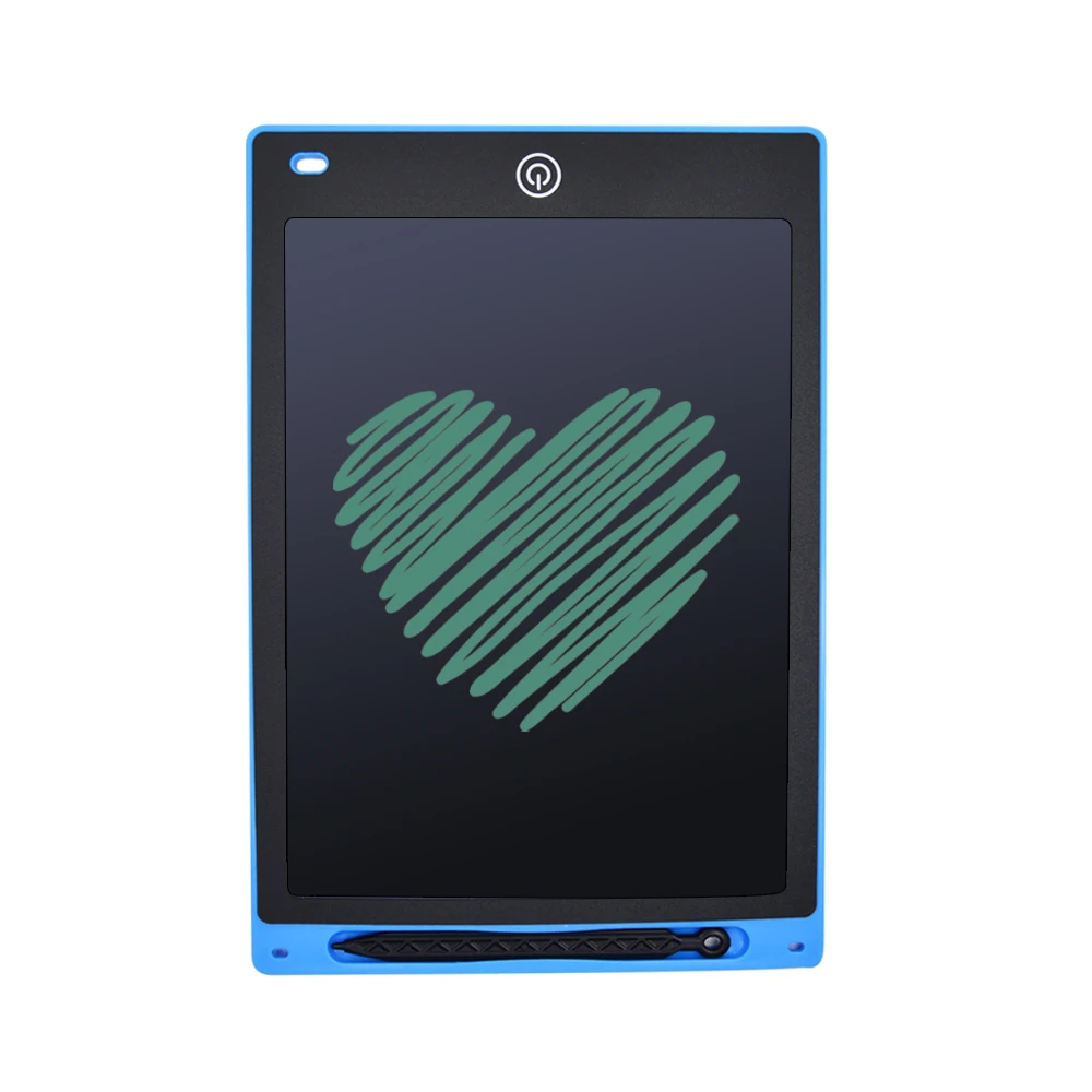 CHIPAL Портативный 1" ЖК-планшет для письма, электронная доска для рисования, графический цифровой планшет, блокноты для рукописного ввода, рождественский подарок - Color: Blue