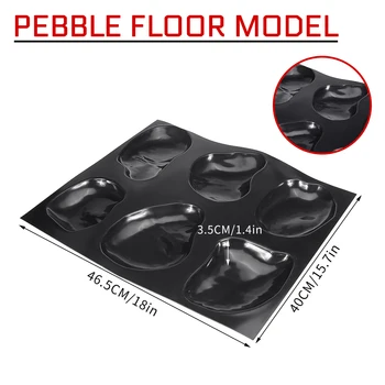 

Paving Mold Path Floor Mould Garden Road Stone Tile Mold Concrete Stepping Garden Decoration Tool