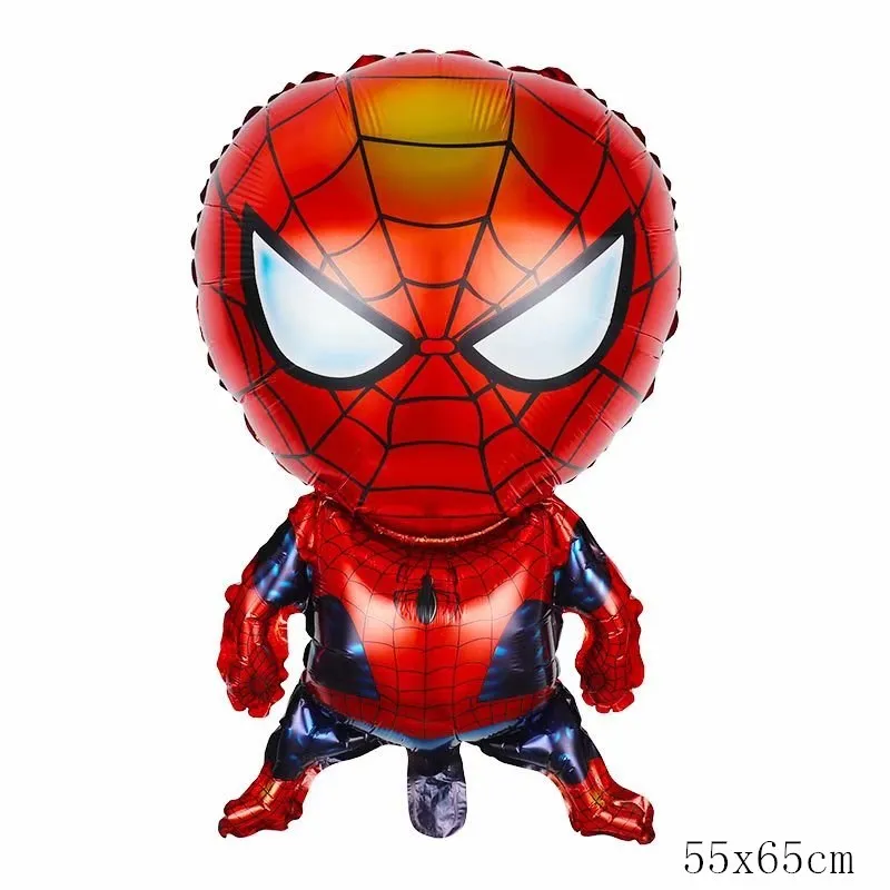 1 шт. большие воздушные шары из фольги «Человек-паук», вечерние украшения для детей «супергерой», «Железный человек» и «Американский капитан», декоративные принадлежности, детские игрушки - Цвет: as picture