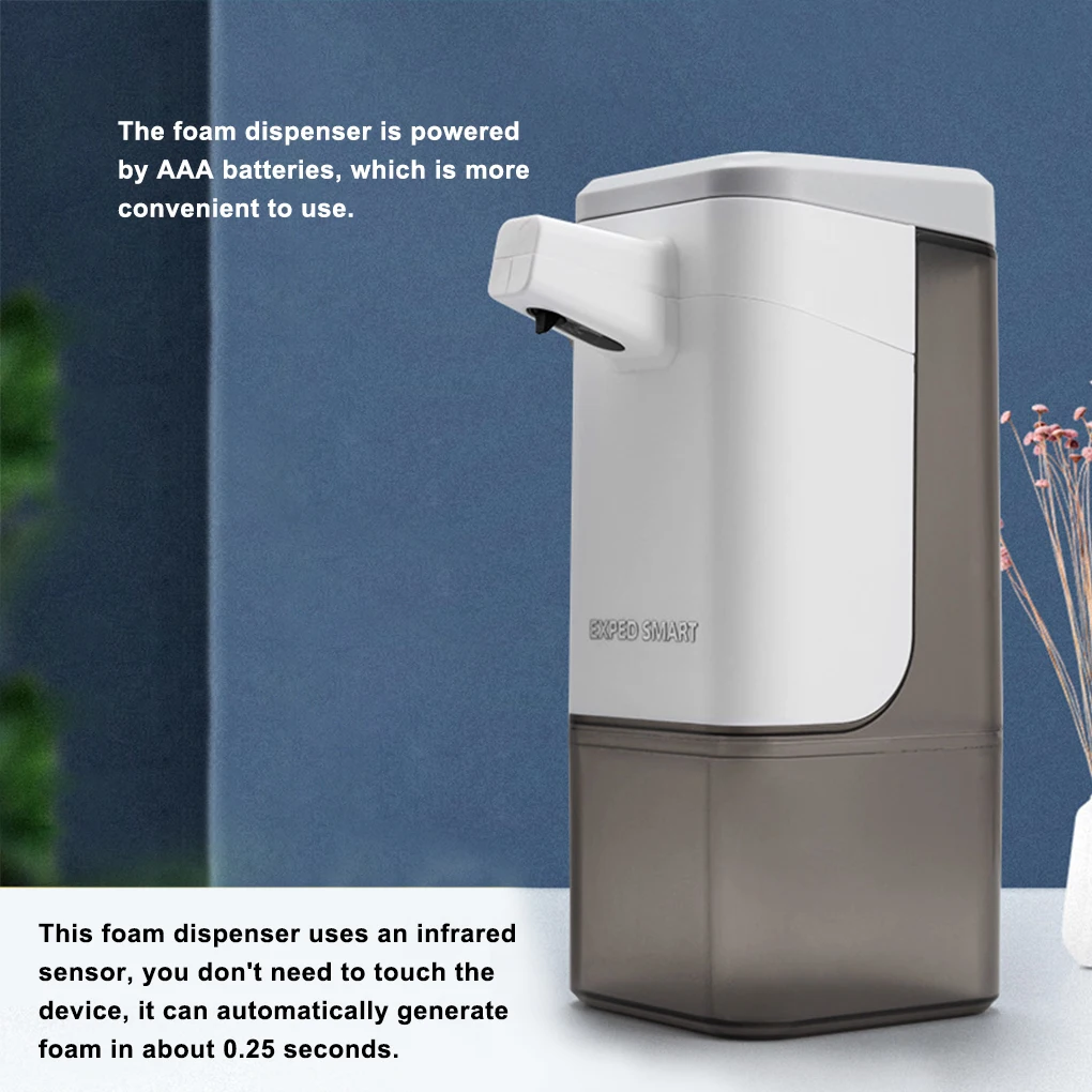 600ml Touchless Automatic Soap Dispenser Infrared Induction Sensor Hand Washer Hand Sanitizer Bathroom Accessories
