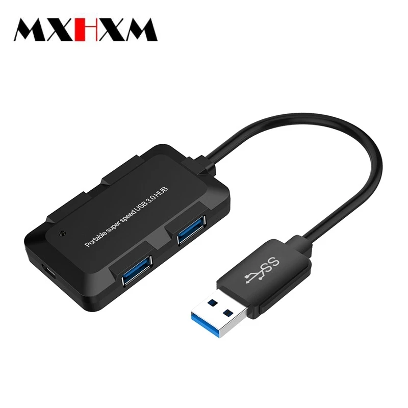 

USB3.0 hub Splitter 4in1 Laptop high speed Station 4 Ports Can Be Charged
