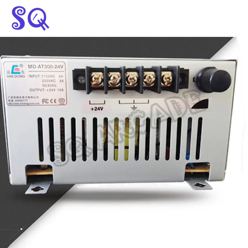 

Оригинальный блок питания MD-AT300, 24 В/15 А, 115 В переменного тока, 24 В, один выход для rdancing/vedio game/5D кинотеатра/главного двигателя
