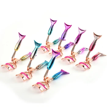 

1Pc Mermaid Eyelash Curler False Eye Lashes Curling Clip Cosmetic Makeup Tools Accessories Carbon Steel Women Beauty Tools