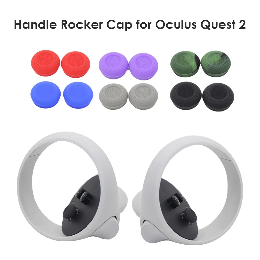 Low Price Thumb-Stick-Caps Vr-Quest 2-Touch-Controller Silicone for Oculus 12PCS 1005002248499444