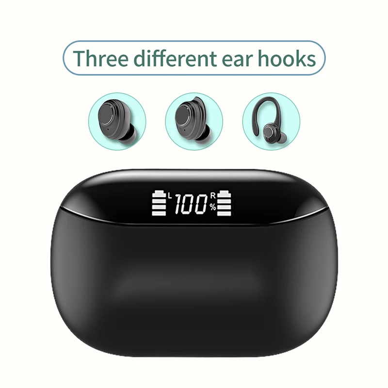 Ottwn New TWS X9 PRO Wireless Bluetooth Earphone 5 0 Sport Earbuds UV Antibacterial LED Display Type C Charging Case Headset
