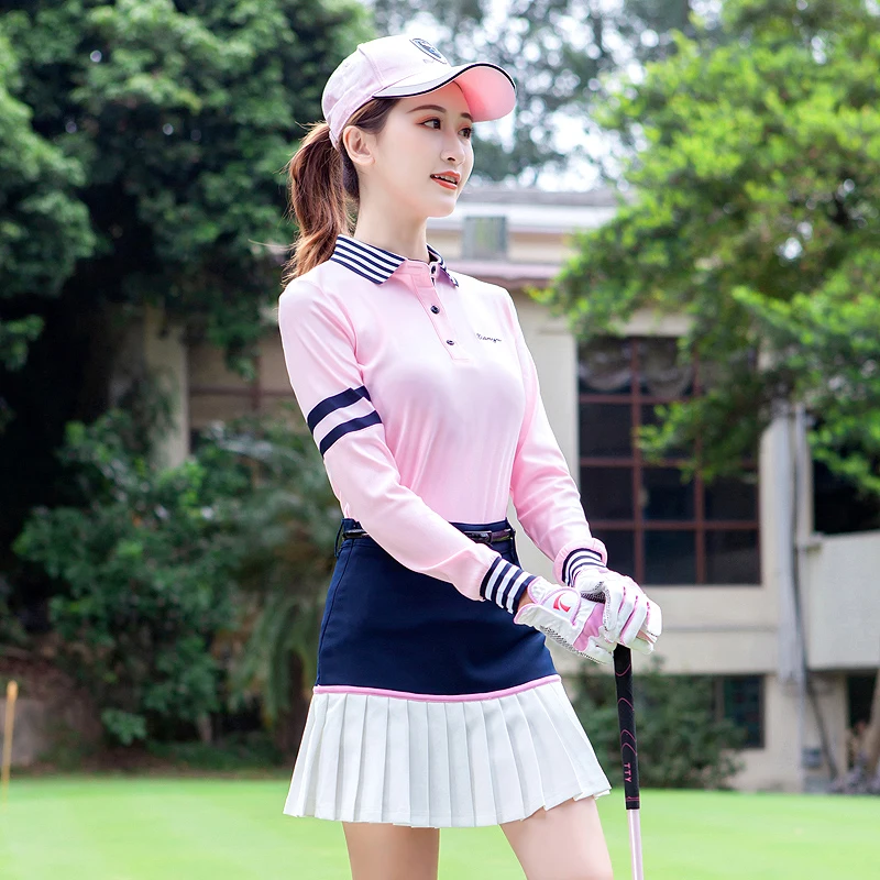 Outdoor Golf Clothing Woman Golf Skirt Summer Skorts Anti Emptied Shorts Pleated Wrinkle Skirts For Girl with Safety Shorts