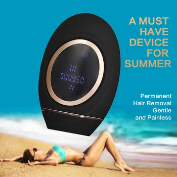 

Facial Epilator Laser Hair Removal Professional Permanent IPL Hair Remover Electric Epilator Eyebrow Epilation 500000 Flash