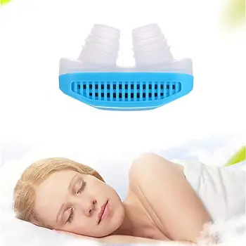 

Portable Mini Silicone Anti Snoring Air Purifier Nasal Dilators Nose Device Stop Snore Nasal Ventilation Nose Clip Purifier