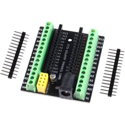 Carte d'extension d'adaptateur de Terminal Nano V3.0 AVR, avec Interface d'extension NRF2401 +, alimentation cc pour Arduino 