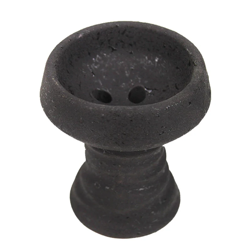 Стиль керамики кальян табак для кальяна чаша для наргилии Sheesha Narguile Chicha голова кальяна аксессуары для кальяна - Цвет: Черный